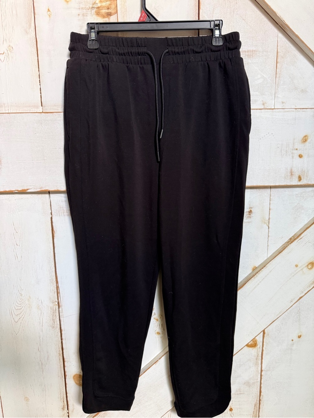 Danskin Black Drawstring Waist Joggers